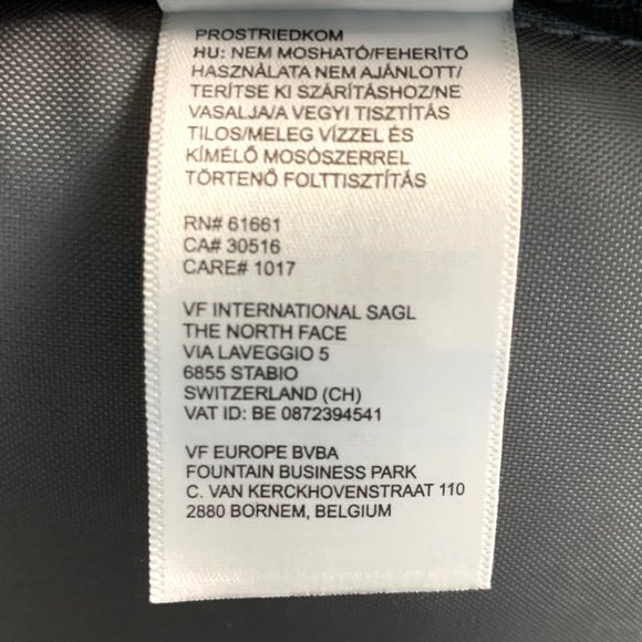 North Face Jester Backpack UA Alabama Athletes Laptop Sleeve 2 Handles Gray - Picture 15 of 15